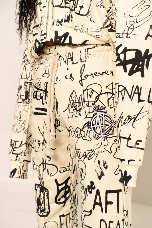 Crème Graffiti SWEATS